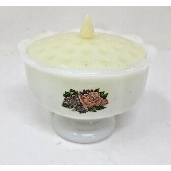Vintage Avon Hostess Blossoms Flower Arranger Soap Dish NIB U95 - Picture 3 of 10